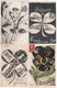 Delcampe - Lot 4 De 35 Cartes Postales Gaufrées , Fleurs , Souvenirs , Multivues , Tous Les Visuels Dans L'annonce - 5 - 99 Cartes
