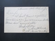 USA 1876 Ganzsache GA Blauer Stempel Auditor's Department State Of Nebraska - Covers & Documents