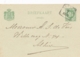 Curacao - 1900 - 2,5 Cent Cijfer, Briefkaart G9 - Lokaal Gebruikt Curacao - Niederländische Antillen, Curaçao, Aruba