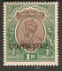 INDIA - CHAMBA 1927 1R SG 75 WATERMARK UPRIGHT UNMOUNTED MINT - Chamba