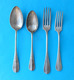 COMPAGNIE AFRICAINE DE NAVIGATION - Belgium Shipping Company * 2. Different Sets Spoon + Fork * Cuiller Fourchet Belgie - Autres & Non Classés