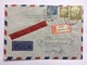 GERMANY 1957 Air Mail Express Cover Registered Hamburg To Stockholm - + Avis Cachet - Lettres & Documents