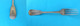 UNKOWN SHIPPING COMPANY - Original Antique Fork * Larger Size * Fourchette Gabel Forchetta Tenedor - Altri & Non Classificati