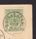 N° 81 / CP Du Dépot-relais De * LINKEBEEK * Vers BXL Cachet De Transit Uccle Carte Verrewinkel ,  L  Hopital - 1893-1907 Coat Of Arms