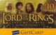 Blockbuster $10 Gift Card - Lord Of The Rings - The Two Towers - Other & Unclassified