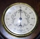 VINTAGE BAROMETRE + THERMOMETRE  BAROMASTER MADE.IN FRANCE TBE FONCTIONNEL - Art Populaire