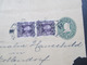 USA 1902 Streifband Mit 2 Zusatzfrankaturen Nr. 140 Als Senkrechtes Paar Nach Neuwied - Lettres & Documents