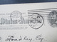 USA 1894 GA / Postkarte New York Und Stempel P NY Paid?? Gedruckte Karte Alumni Glee Club Of Columbia College - Covers & Documents