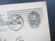USA 1894 GA / Postkarte New York Und Stempel P NY Paid?? Gedruckte Karte Alumni Glee Club Of Columbia College - Cartas & Documentos