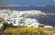 CARTE-PUCE-GREC-100U-SC7-09/97-MYKONOS-Cyclades-Les MOULINS A VENT-UTILISE -TBE - Grèce