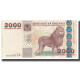 Billet, Tanzania, 2000 Shilingi, KM:37a, NEUF - Tanzania