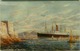 NAPOLI - CUNARDER AT NAPLES - BOAT / SHIP - 1917 (3674) - Napoli (Naples)