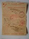 LETTRE CROIX ROUGE MAROC - ALLEMAGNE Avec Cachets Rouges 1943 - 1944 - Collections