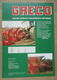 Greco Machine-Types Of Fiat Tractor, Agricultural Machines- Catalog, Prospekt, Brochure- Italy - Tracteurs