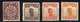 CHINE CHINA 4  NEW STAMPS 1 CHINESE IMPERIAL POST  DRAGON 3 REPUBLIC OF CHINA POSTAGE  CHARNIERES JONQUE JUNK 1/2 1 Ct - 1912-1949 République