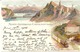 GRUSS AUS - MONTE-GENEROSE-CAPOLAGO - SWITZERLAND - POSTALLY USED 1903 - Capolago