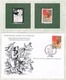PORTUGAL • 1982 • ST FRANCIS OF ASSISI • Unhinged Stamp, Silver Replica Stamp + First Day Cover - Nuovi