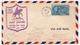 ETATS UNIS - PREMIER VOL "FORT WAYNE" Par United Air Lines - 1947 - 2c. 1941-1960 Lettres