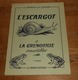 L'escargot Et La Grenouille Comestibles. A. Thévenot Et F. Lesourd. 1974. - Gastronomía