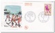 Frankrijk 1968, FDC 6 Fev. 68, Olympic Wintergames Grenoble - Winter 1968: Grenoble