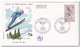 Frankrijk 1968, FDC 27 Janv. 68, Olympic Wintergames Grenoble - Winter 1968: Grenoble