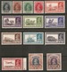 INDIA - JIND 1937 - 1938 SET TO 2R SG 109/122 VERY LIGHTLY MOUNTED MINT Cat £106+ - Jhind