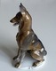 Ancienne Figurine - Chien Berger Belge Malinois - Porcelaine Rosenthal - T. KÄRNER N° 708  - En Parfait état - - Animals