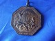 MEDAILLE EN ARGENT A IDENTIFIER  22 GRAMMES COURONNE MONOGRAMME BLASON HERALDIQUE - Royaux / De Noblesse