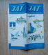 JAT Yugoslav Airlines Vintage Timetable 1959 19 Page Yugoslavia - Timetables