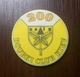 CASINO DOUBKI CLUB KIEV 200 TOKEN UKRAINE Kyiv FISH FICHES CHIPS JETON Ø39,2mm - Casino