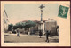 Vendargues Avenue De Nimes Animée Monument Croix - Hérault 34740 - Vendargues Canton Le Crès - Andere & Zonder Classificatie