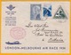 1934 - Course Aérienne Mac Robertson ROYAL DUTCH AIR LINES  London - Amsterdam - Batavia - Luftpost