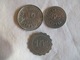 France: Gex 3 Jetons 5 & 10 Centimes 1919 - 21 - Notgeld