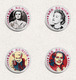 LEE REMICK Movie Film Fan ART BADGE BUTTON PIN SET 1 (1inch/25mm Diameter) 105 X - Filmmanie