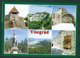 Hungary 2009 Visegrad Architecture Postcard Letter - Covers & Documents