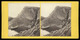 Stereoview - Clamshell Cave, Staffa SCOTLAND By G.W.Wilson - Stereoscopi