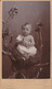 Photo. C.D.V. : Portrait - Enfant : Bébé Assis Sur Une Chaise En Branchage : Photographie - BLAIN Fréres - Valence - 26 - Old (before 1900)