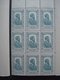 FRANCE 1943 CELEBRITIES X 12 SETS COT.168 EUR MNH** O/w BLOCS OF 9 Nr 587-592 - Neufs