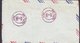 United States Registered SAN RAFAEL Calif. 1963 Meter Stamp Cover FREDERIKSSUND Denmark - Timbres De Distributeurs [ATM]