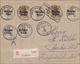 Belgien:  Brief Aus Pepinster Nach Berlin 1918 Als Einschreiben - Besetzungen 1914-18