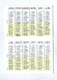 Calendrier 1983 Auto Ecole Larger Kingersheim - Petit Format : 1981-90