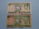 2 X 10 ( TEN DALASIS ) Central Bank Of GAMBIA ( For Grade, Please See Photo ) ! - Gambie