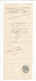 Lettre De Change, A. Landier & Fils ,  Paris ,1905 , 2 Scans ,frais Fr :1.65 E - Bills Of Exchange