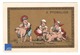 Chromo Dorée Pygmalion Paris Jehenne Tonte Moutons Enfant Mouton Vintage Victorian Trade Card Shearing Sheep A25-27 - Sonstige & Ohne Zuordnung