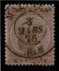 +MW-4407   MALINES           Dubbel Cirkel  OCB  19 - 1865-1866 Profil Gauche