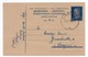 1950 YUGOSLAVIA, CROATIA, POREC, LABINCI TO BELGRADE, TITO, USED STATIONERY CARD - Postal Stationery