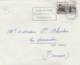 CHATEAU FOUGERES YT 1236 SEUL SUR LETTRE TOULOUSE 19/8/61 POUR LA TUNISIE - 1961-....