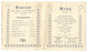 72 LE MANS 2 MENUS 1911 AVEC PROGRAMME DE CONCERT FETE DU COMMERCE EPICERIE DROGUERIE DESSINS DE LAUTREUIL 5 SCANS - Menus