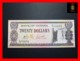 GUYANA 20 $  1996   P. 30  Sig.  Williams - Kowlessar   UNC - Guyana