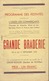 Grande Braderie  St Gilles Bruxelles 1933 Nombreuses Publicités Illustrées ...28 Pages - Programmes